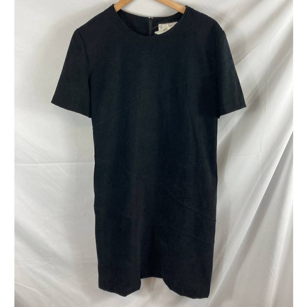 Miss Dorby Vintage Short Sleeve Faux Suede Dress size 14